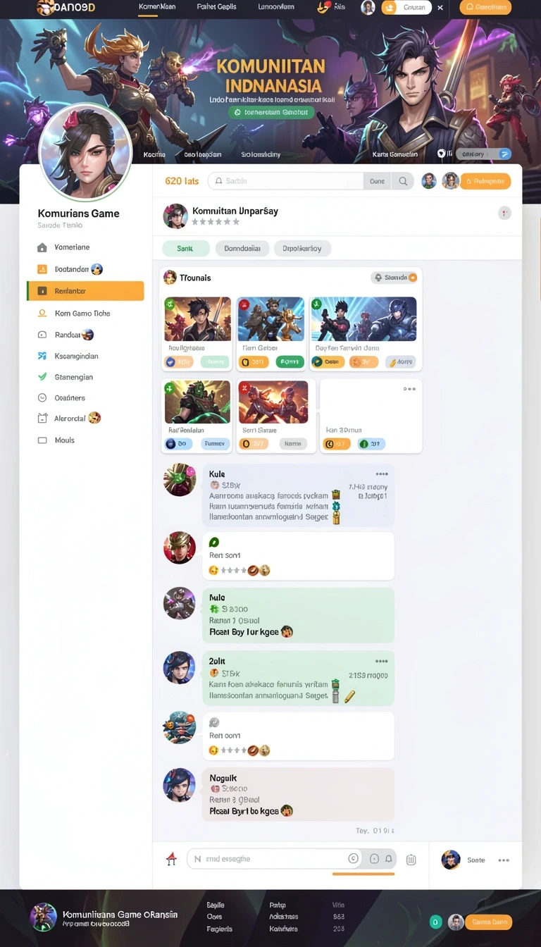 Halaman detail dengan informasi versi, ukuran, dan rating.